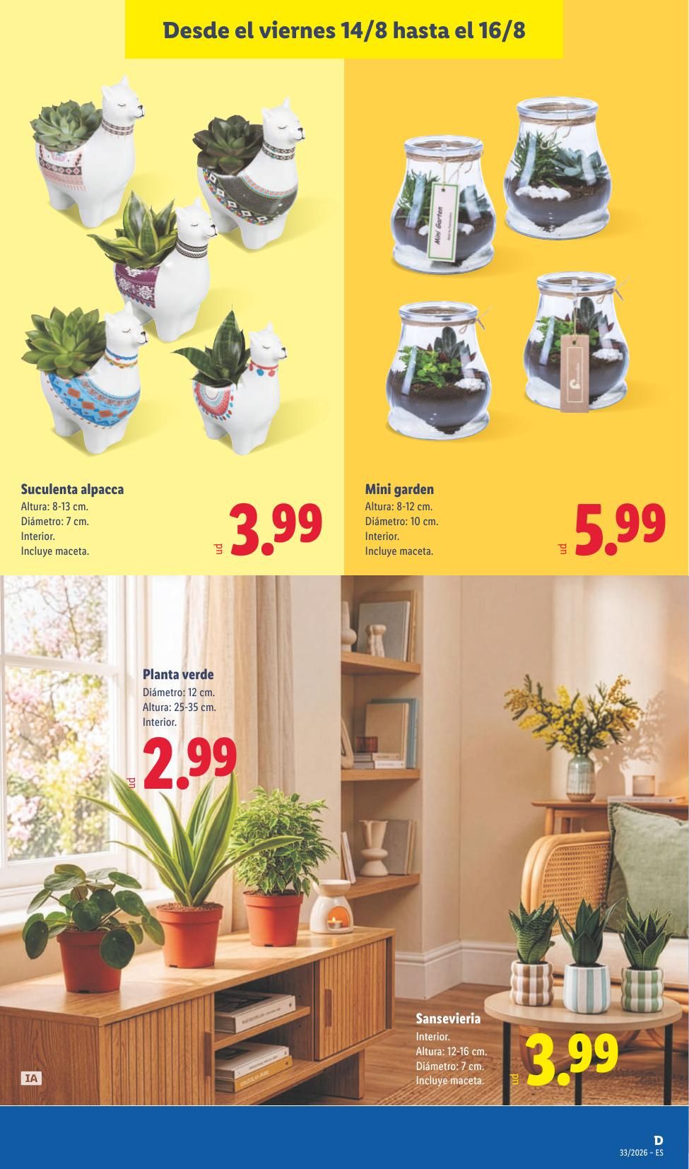 Folleto Lidl Alimentación · 10 de agosto de 2026 – 16 de agosto de 2026 — Página 57