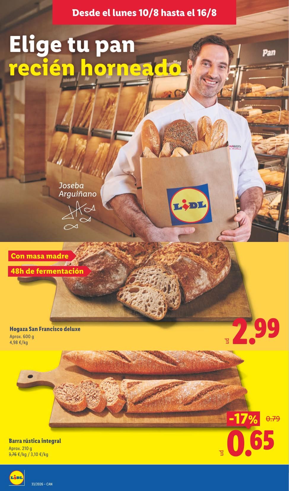 Folleto Lidl Alimentación · 10 de agosto de 2026 – 16 de agosto de 2026 — Página 8
