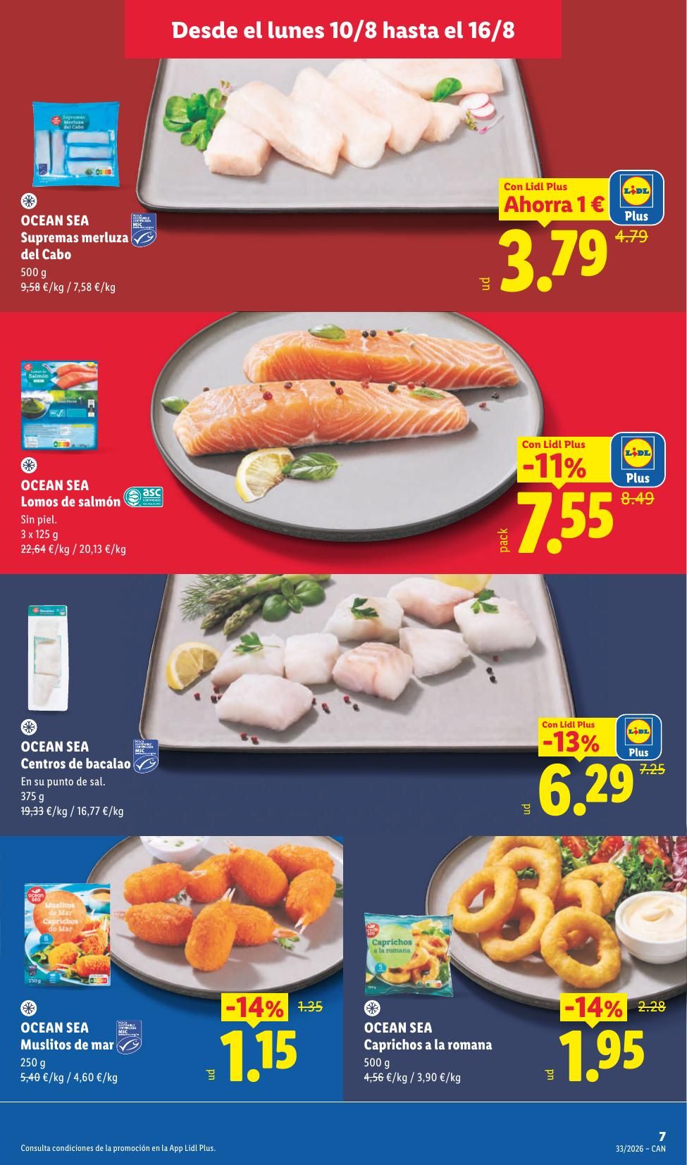 Folleto Lidl Alimentación · 10 de agosto de 2026 – 16 de agosto de 2026 — Página 13