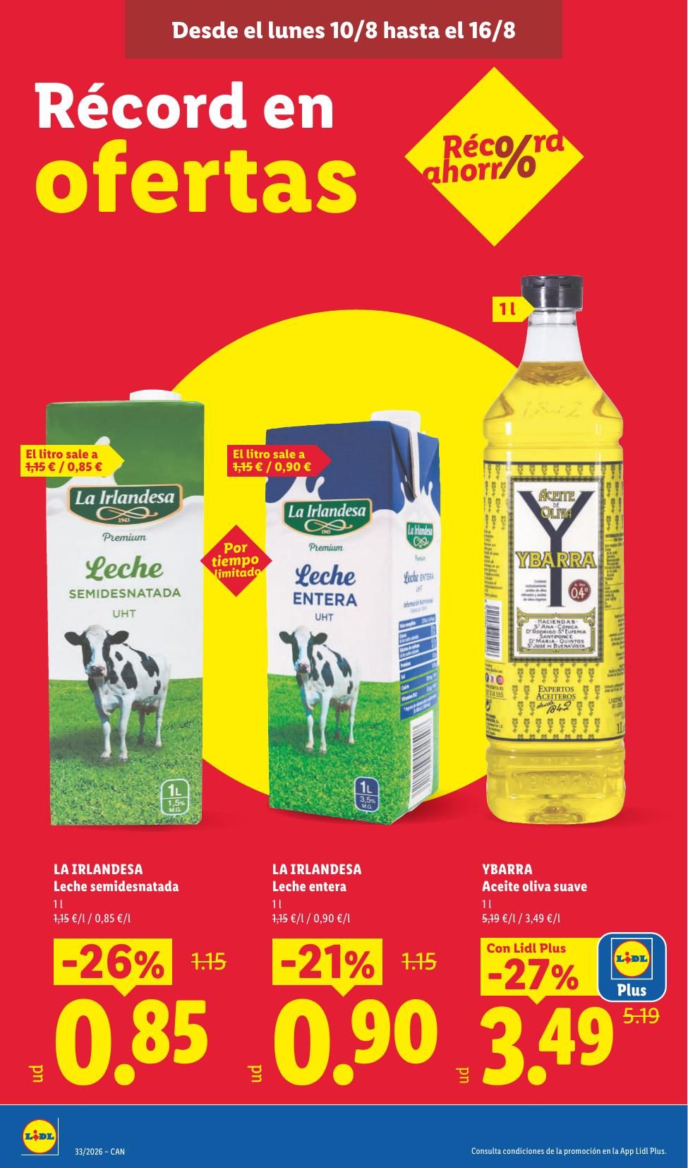 Folleto Lidl Alimentación · 10 de agosto de 2026 – 16 de agosto de 2026 — Página 18