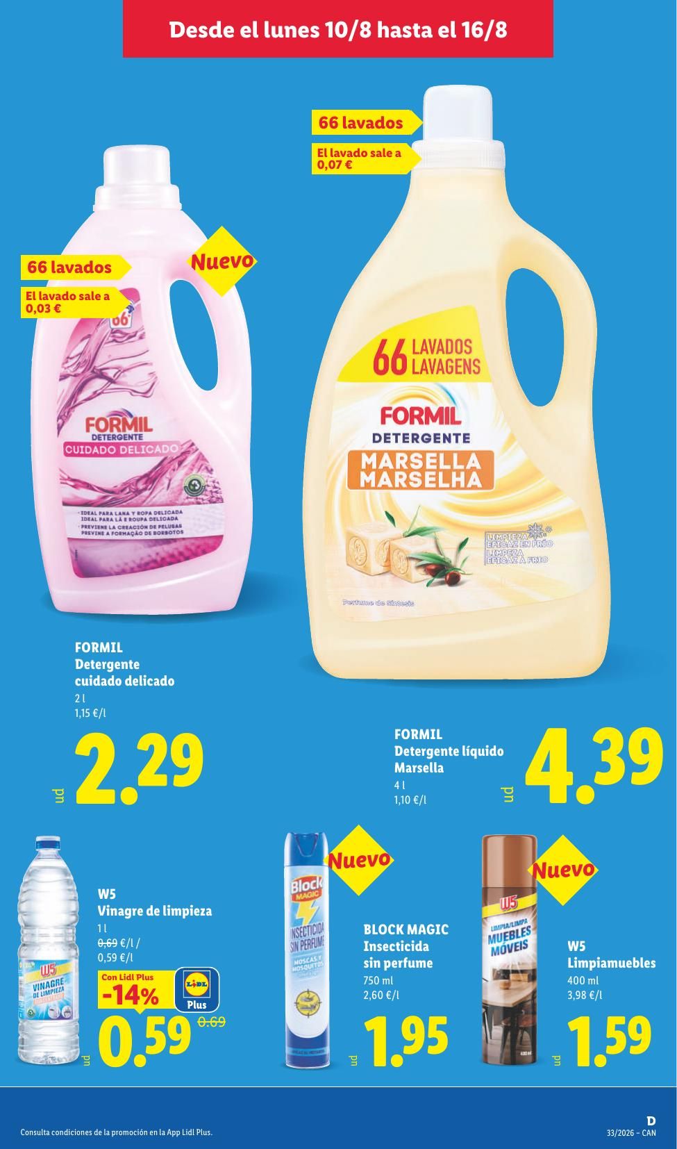 Folleto Lidl Alimentación · 10 de agosto de 2026 – 16 de agosto de 2026 — Página 31