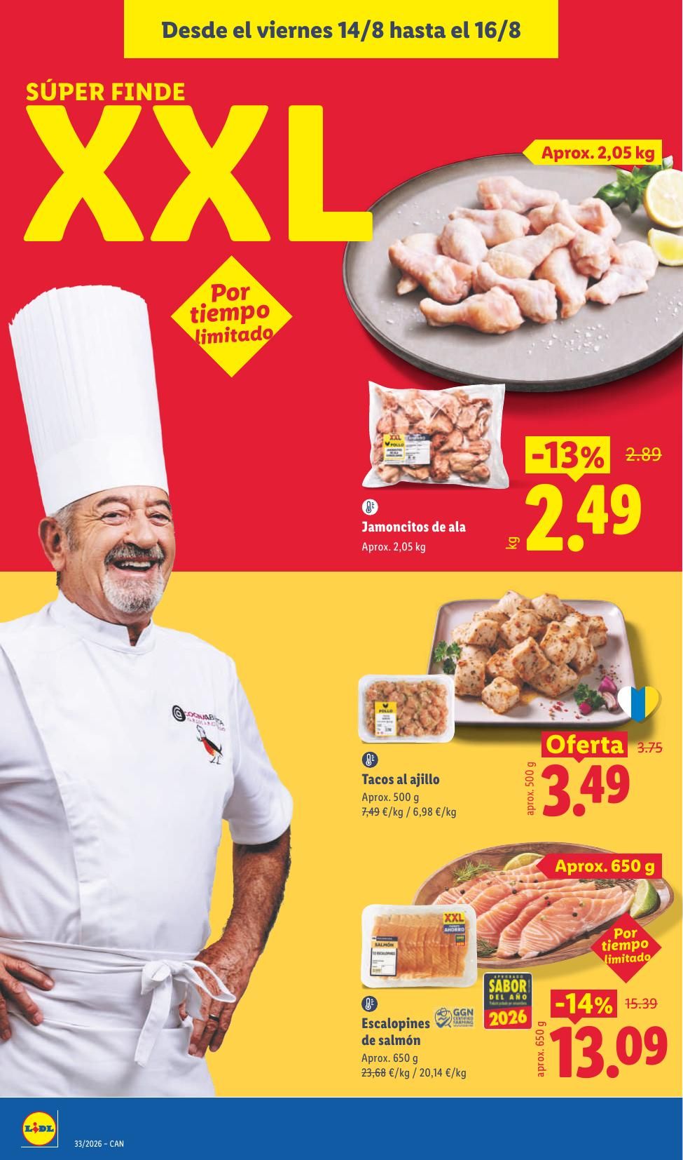 Folleto Lidl Alimentación · 10 de agosto de 2026 – 16 de agosto de 2026 — Página 32