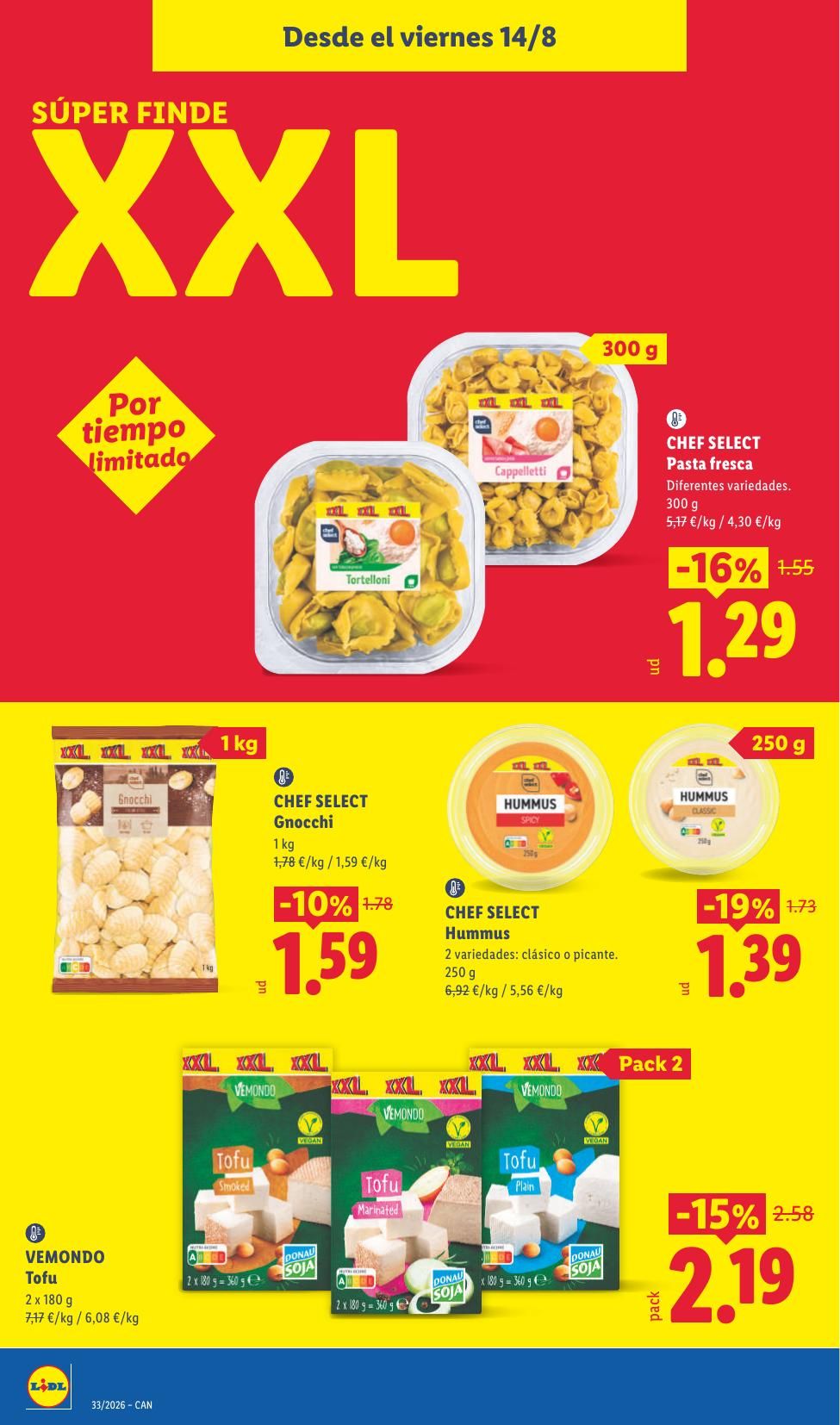 Folleto Lidl Alimentación · 10 de agosto de 2026 – 16 de agosto de 2026 — Página 36
