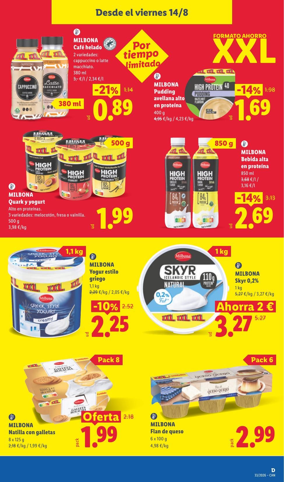 Folleto Lidl Alimentación · 10 de agosto de 2026 – 16 de agosto de 2026 — Página 37