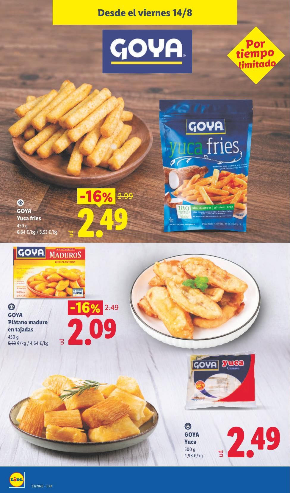 Folleto Lidl Alimentación · 10 de agosto de 2026 – 16 de agosto de 2026 — Página 42