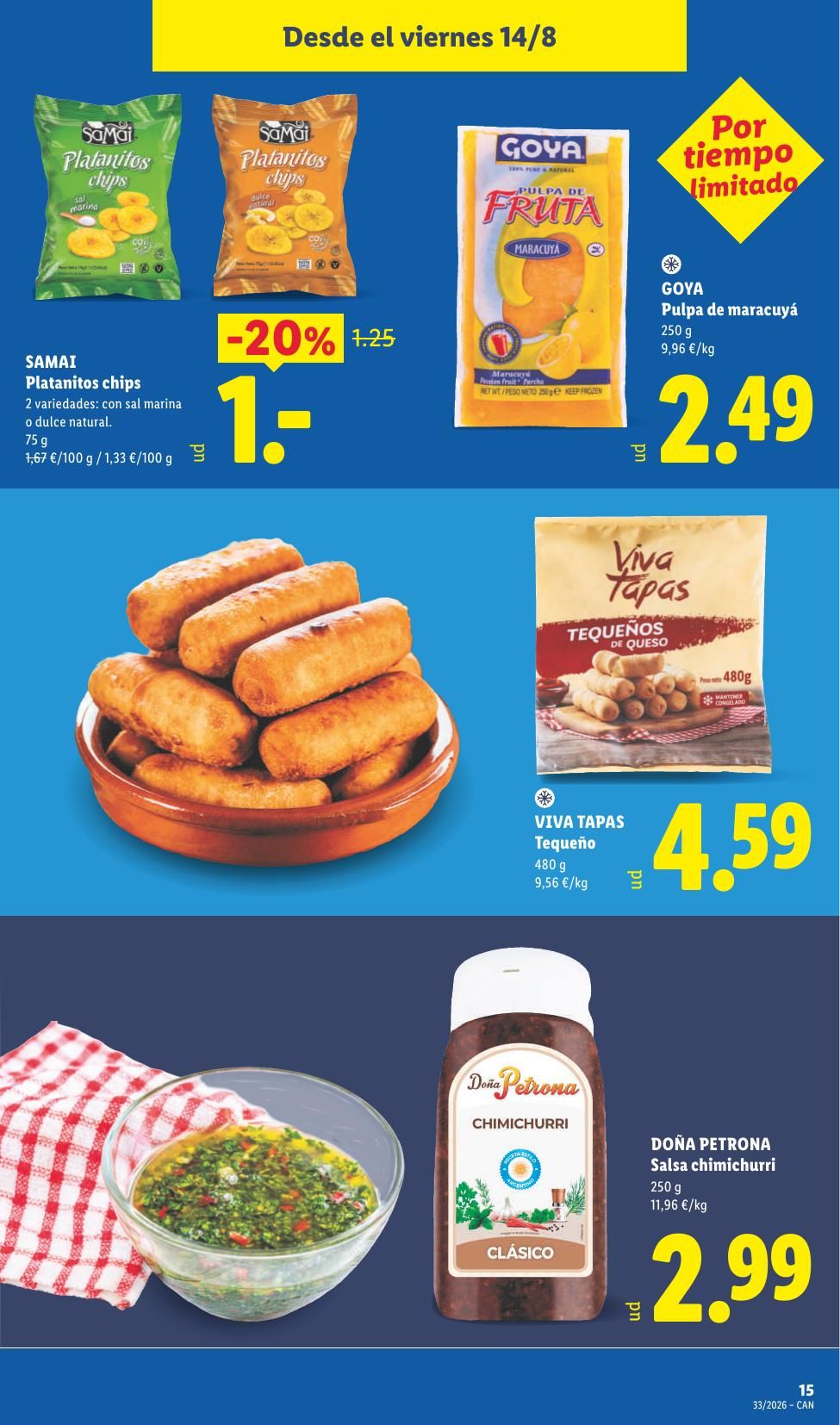 Folleto Lidl Alimentación · 10 de agosto de 2026 – 16 de agosto de 2026 — Página 43