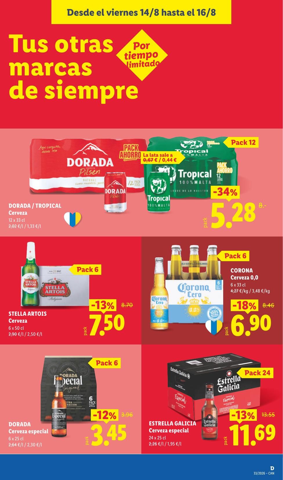Folleto Lidl Alimentación · 10 de agosto de 2026 – 16 de agosto de 2026 — Página 49
