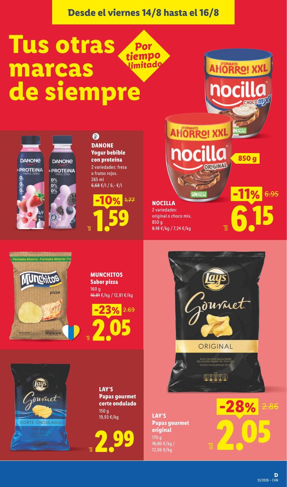 Folleto Lidl Alimentación · 10 de agosto de 2026 – 16 de agosto de 2026 — Página 53