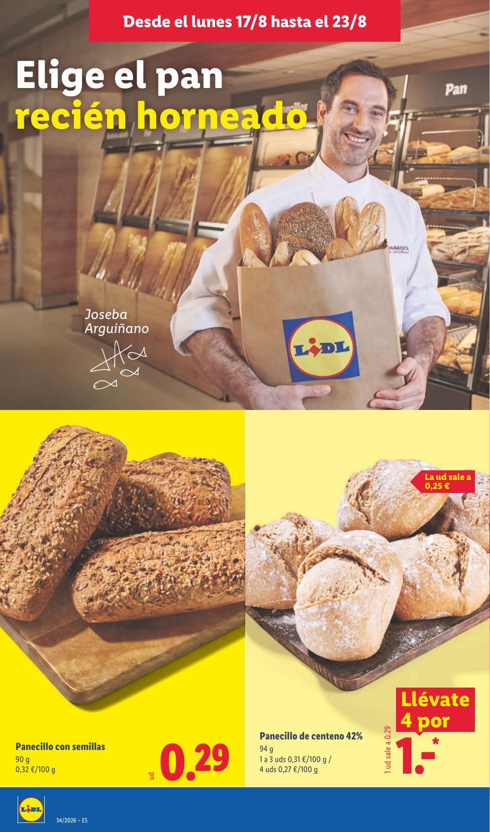 Folleto Lidl Alimentación · 17 de agosto de 2026 – 23 de agosto de 2026 — Página 6