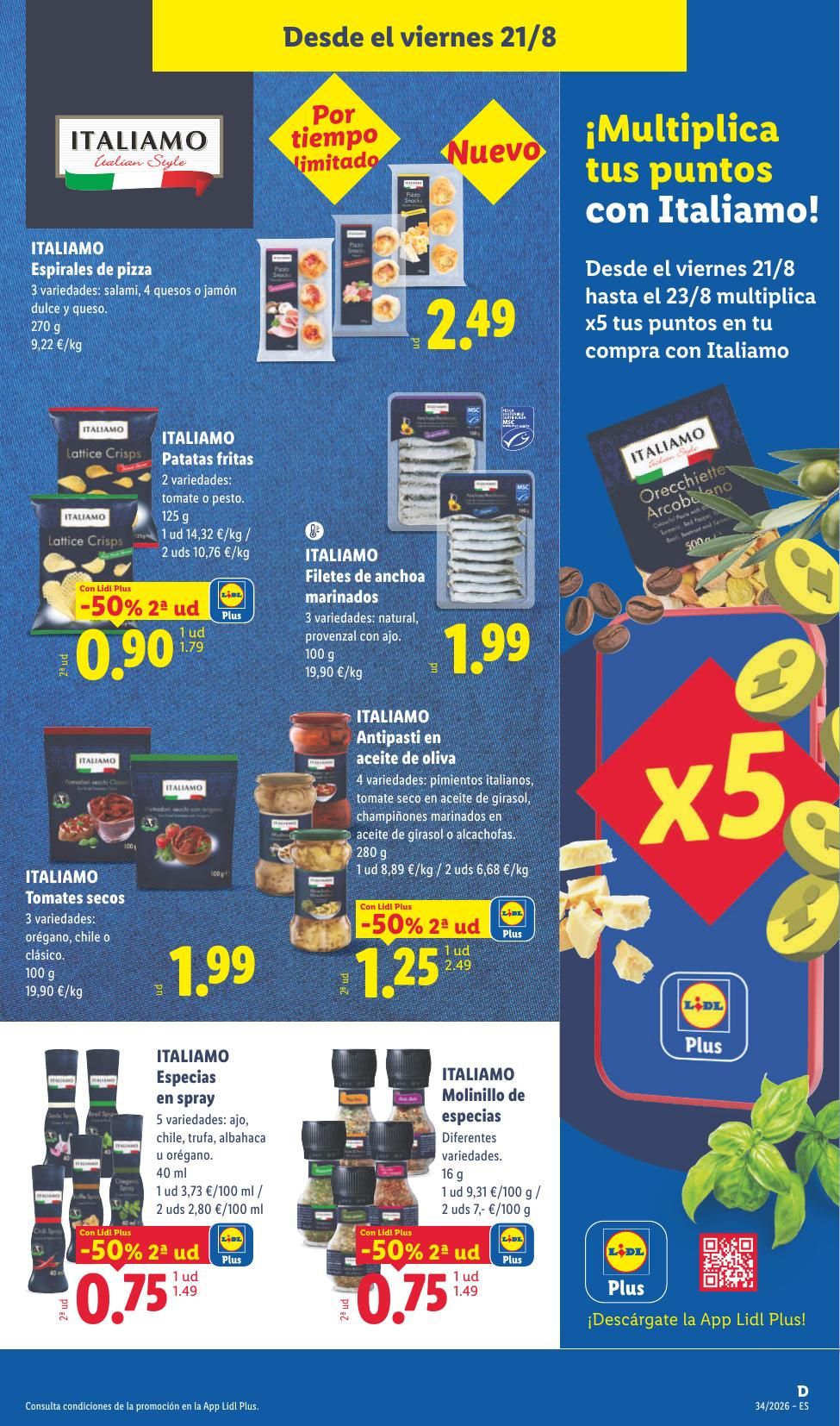 Folleto Lidl Alimentación · 17 de agosto de 2026 – 23 de agosto de 2026 — Página 41