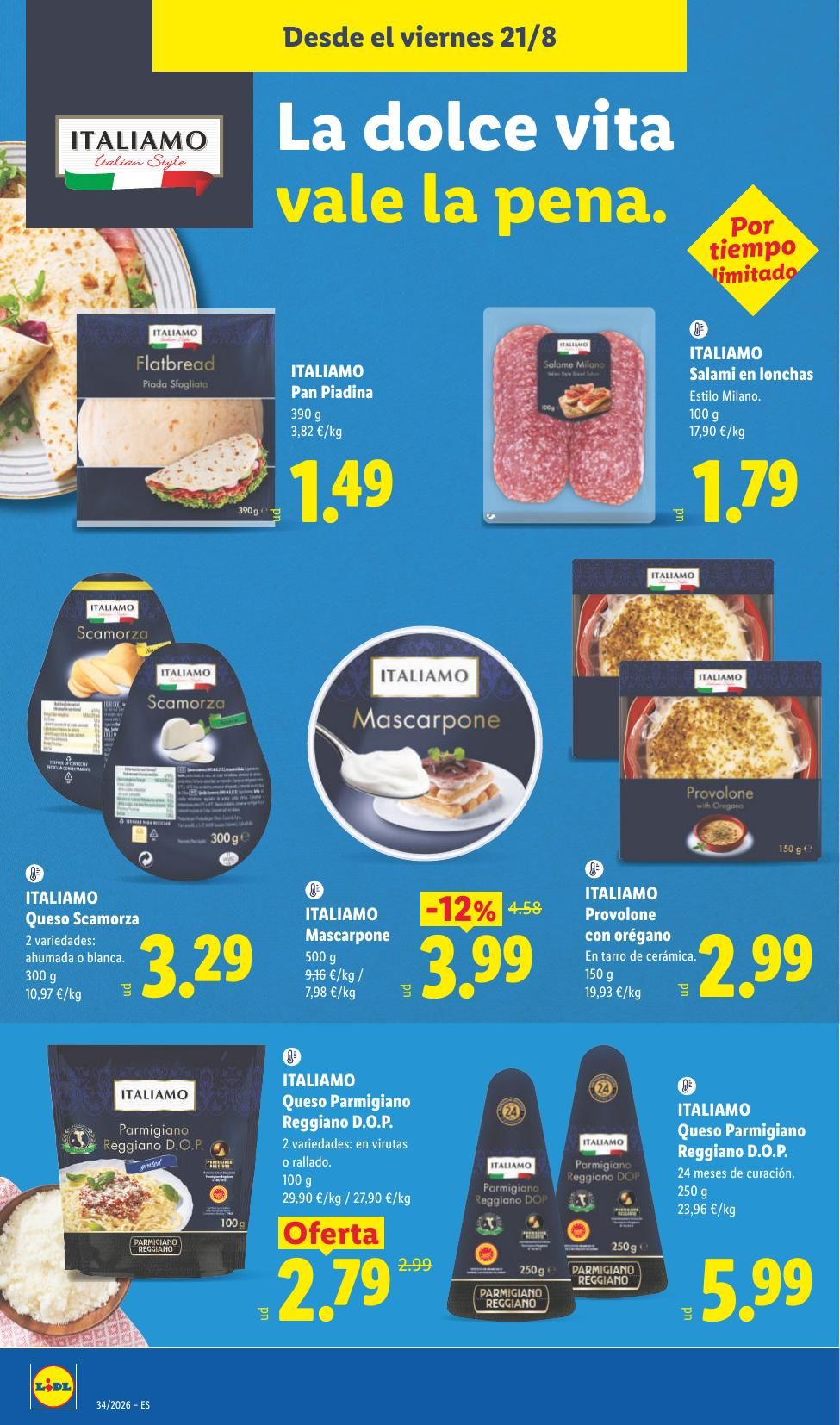 Folleto Lidl Alimentación · 17 de agosto de 2026 – 23 de agosto de 2026 — Página 40