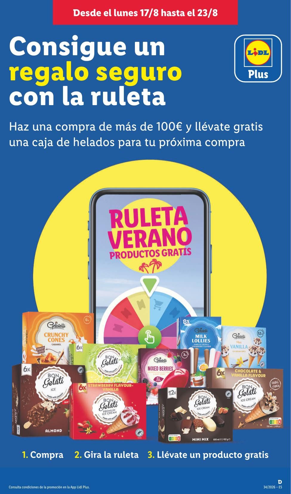 Folleto Lidl Alimentación · 17 de agosto de 2026 – 23 de agosto de 2026 — Página 29