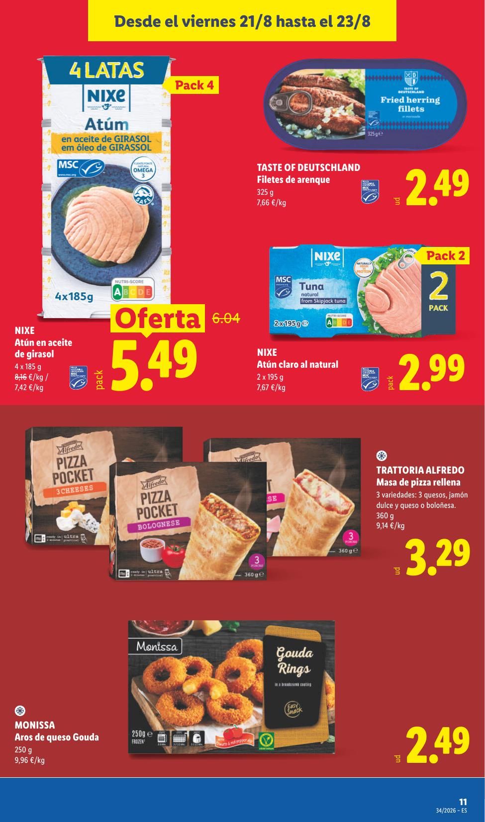 Folleto Lidl Alimentación · 17 de agosto de 2026 – 23 de agosto de 2026 — Página 37