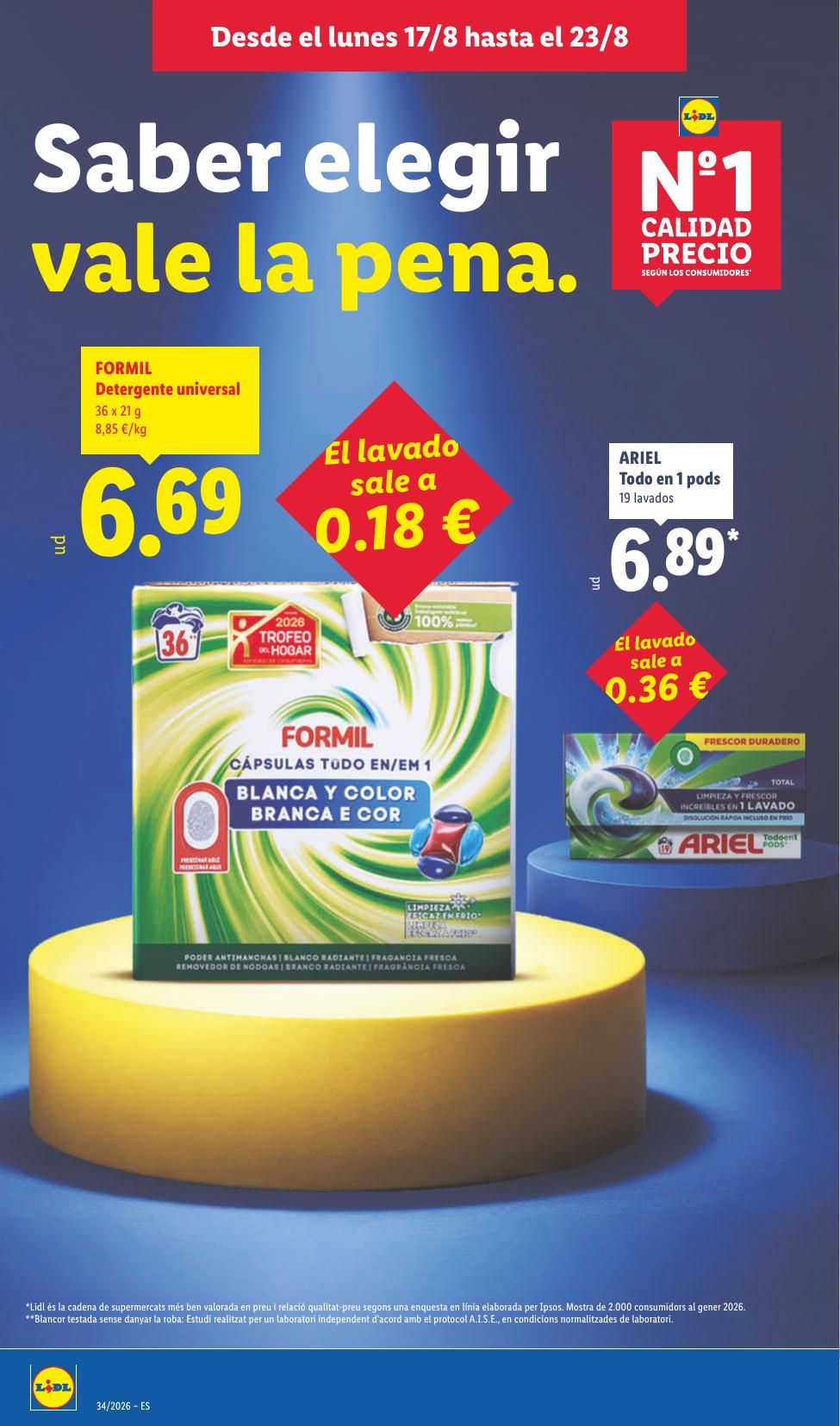 Folleto Lidl Alimentación · 17 de agosto de 2026 – 23 de agosto de 2026 — Página 32