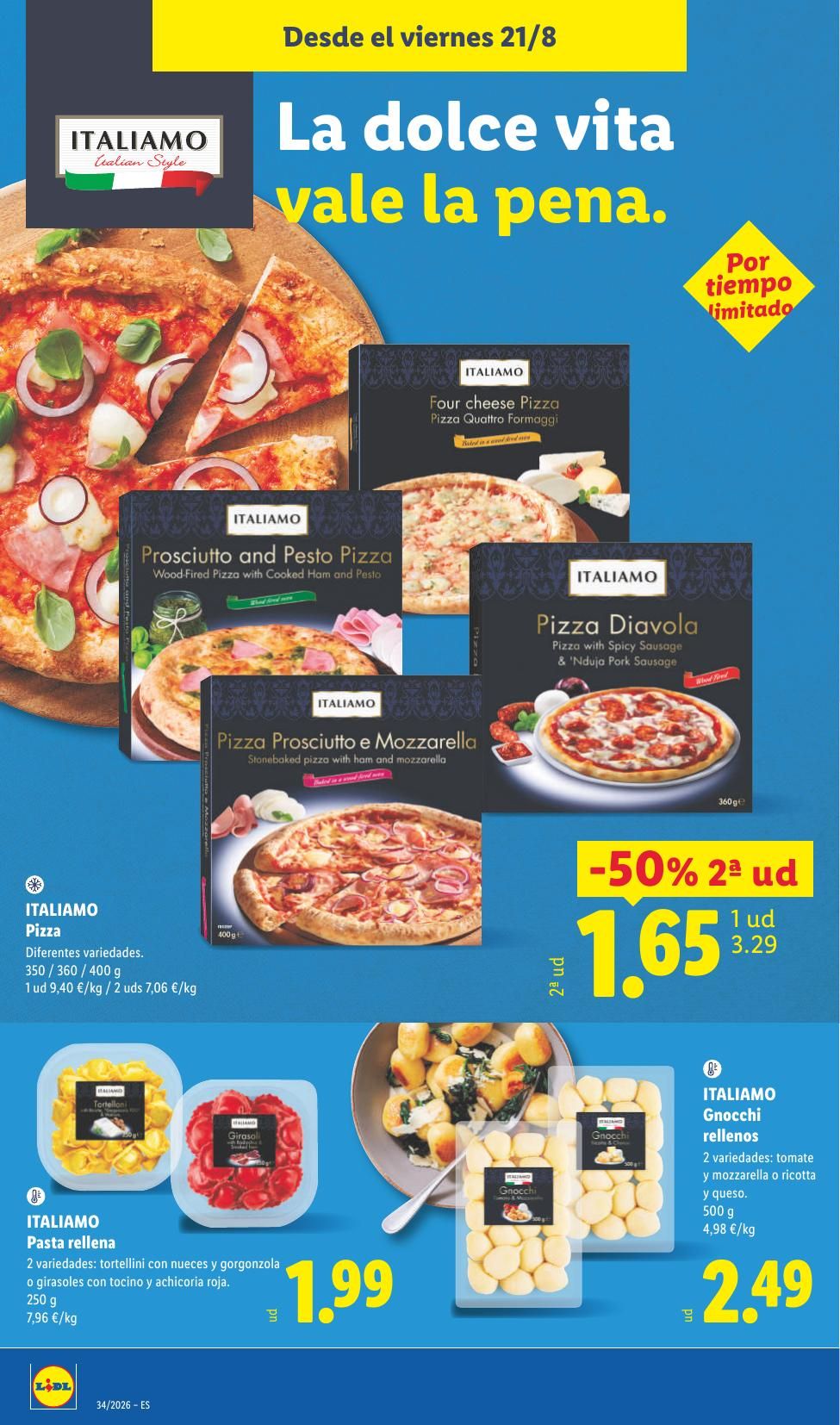 Folleto Lidl Alimentación · 17 de agosto de 2026 – 23 de agosto de 2026 — Página 42