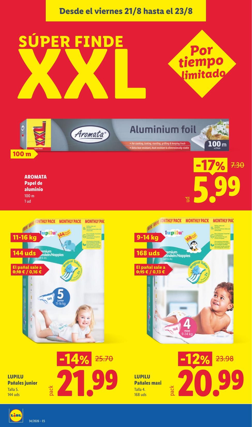 Folleto Lidl Alimentación · 17 de agosto de 2026 – 23 de agosto de 2026 — Página 46
