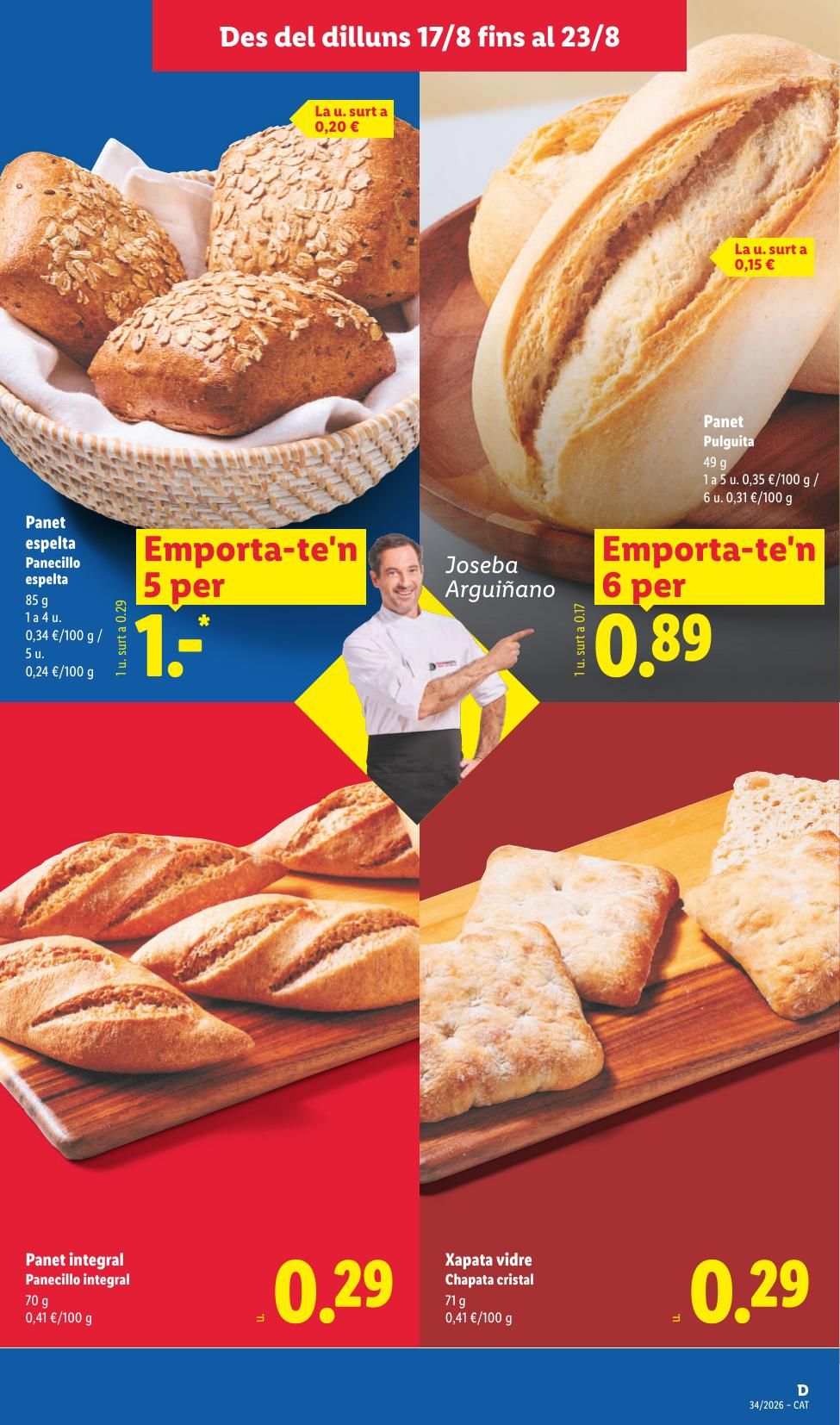 Folleto Lidl Alimentación · 17 de agosto de 2026 – 23 de agosto de 2026 — Página 7
