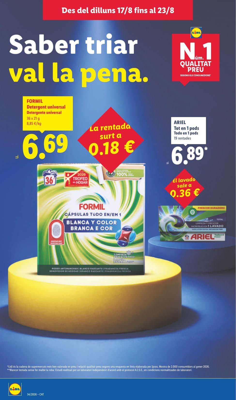 Folleto Lidl Alimentación · 17 de agosto de 2026 – 23 de agosto de 2026 — Página 32