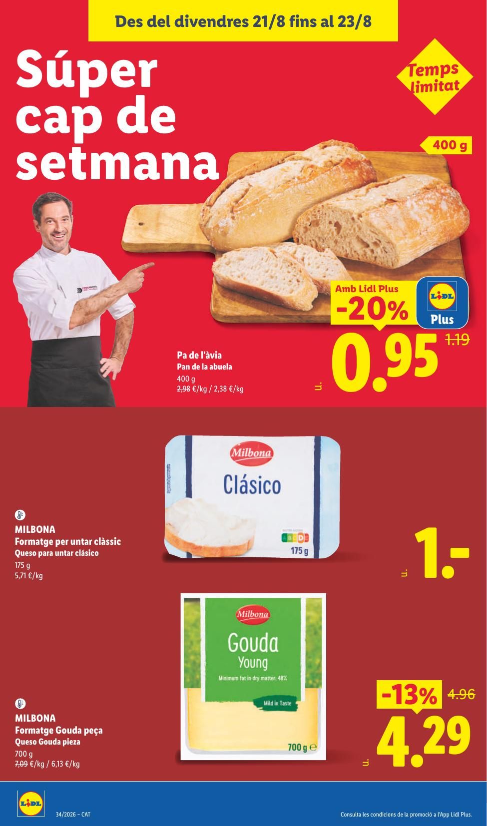 Folleto Lidl Alimentación · 17 de agosto de 2026 – 23 de agosto de 2026 — Página 36