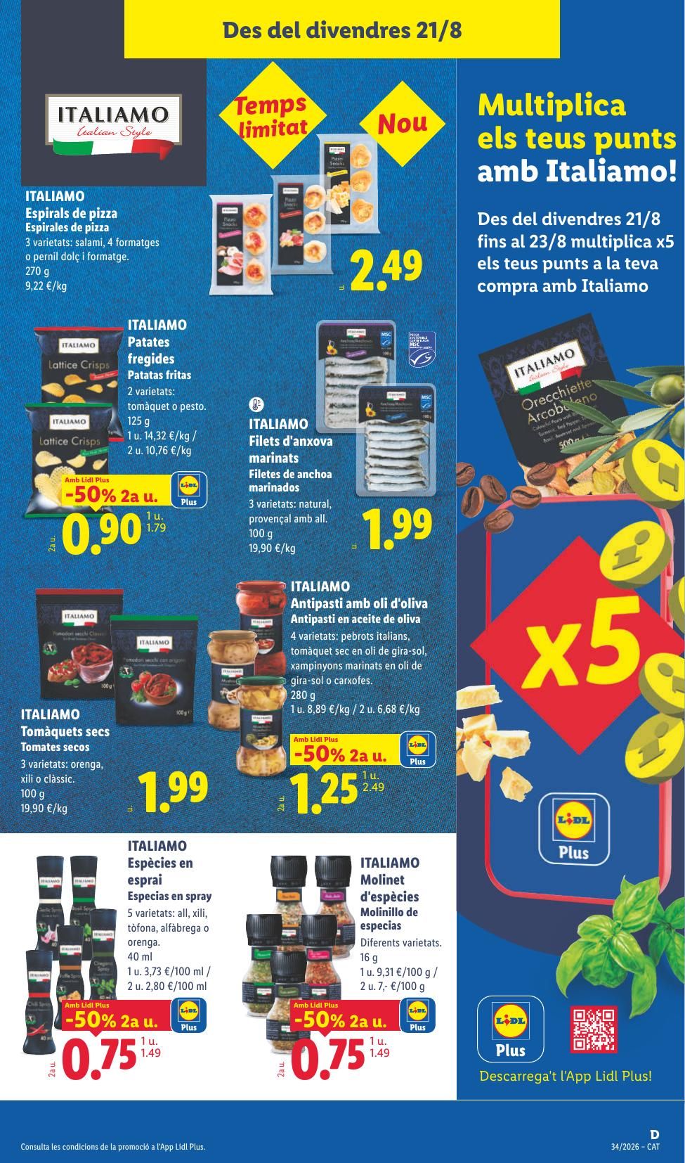 Folleto Lidl Alimentación · 17 de agosto de 2026 – 23 de agosto de 2026 — Página 41