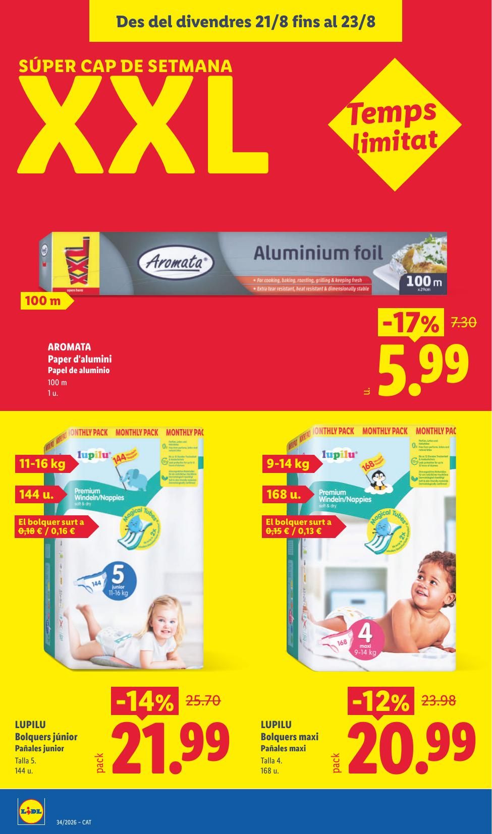 Folleto Lidl Alimentación · 17 de agosto de 2026 – 23 de agosto de 2026 — Página 46
