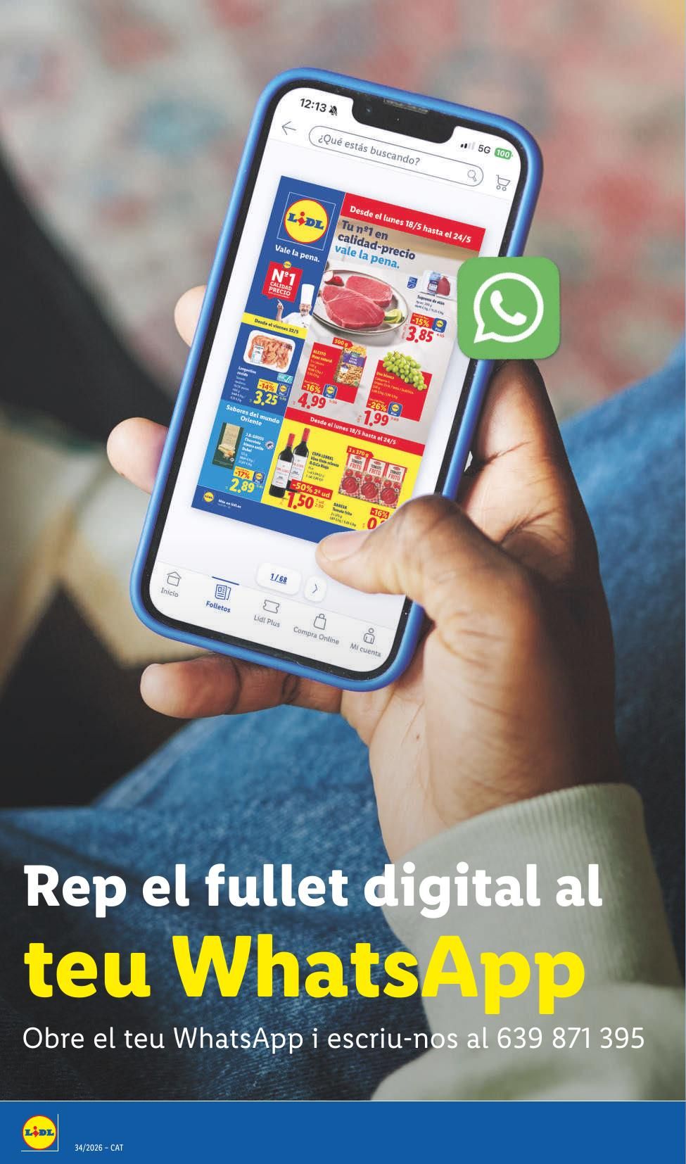 Folleto Lidl Alimentación · 17 de agosto de 2026 – 23 de agosto de 2026 — Página 52