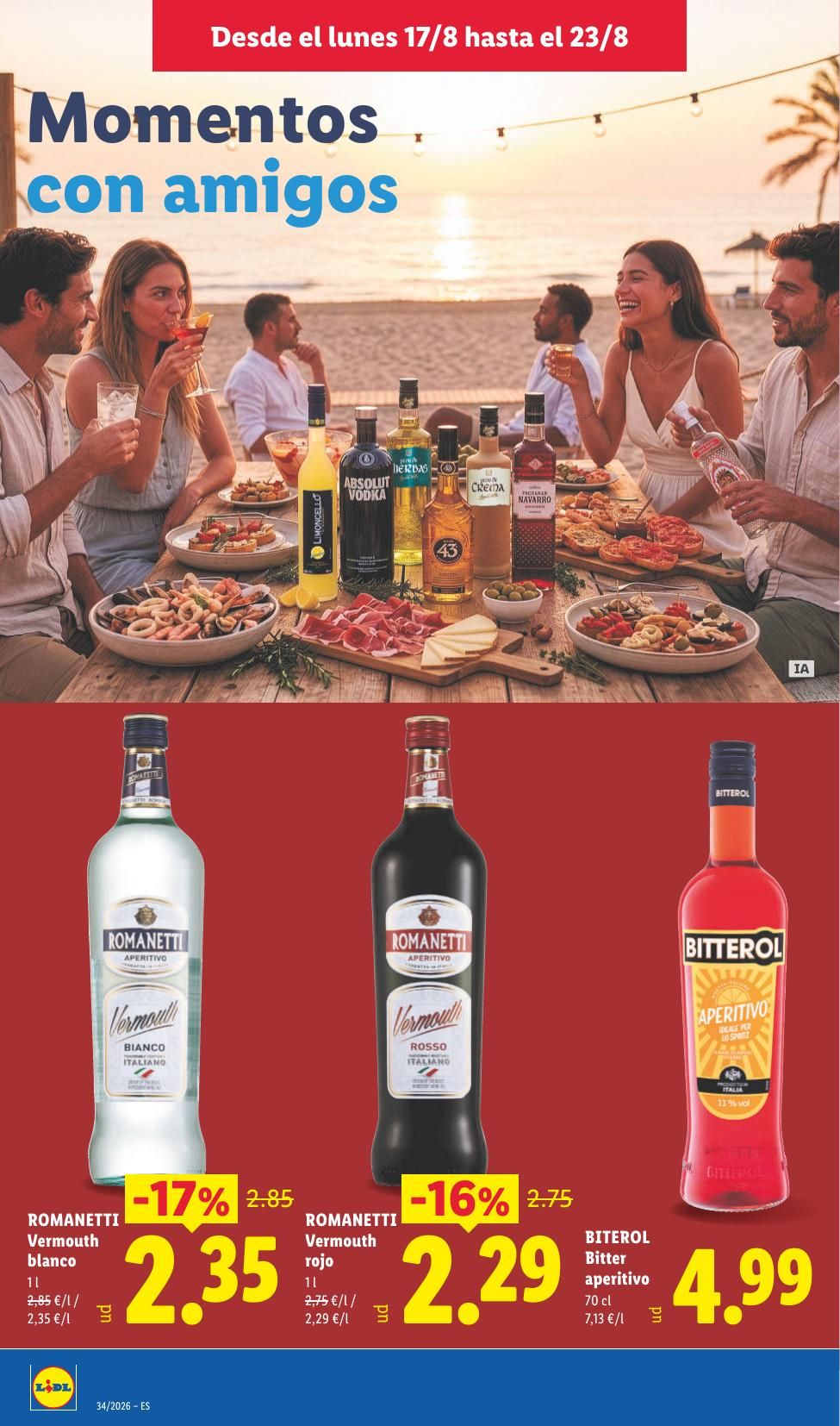 Folleto Lidl Alimentación · 17 de agosto de 2026 – 23 de agosto de 2026 — Página 18
