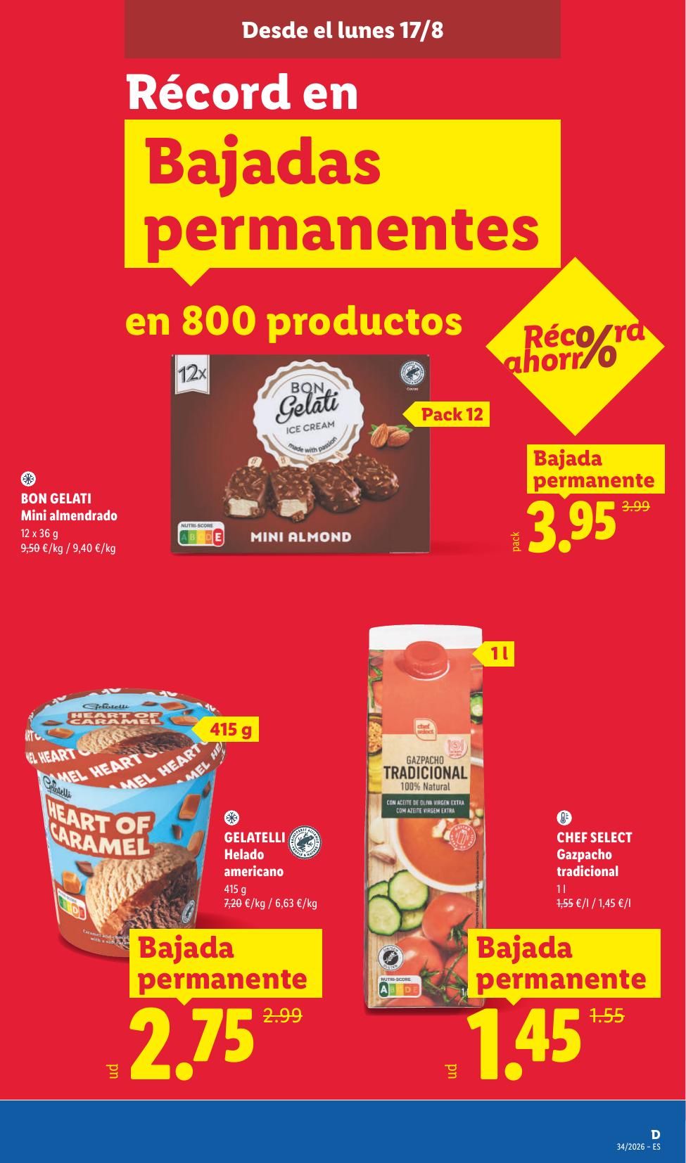 Folleto Lidl Alimentación · 17 de agosto de 2026 – 23 de agosto de 2026 — Página 27