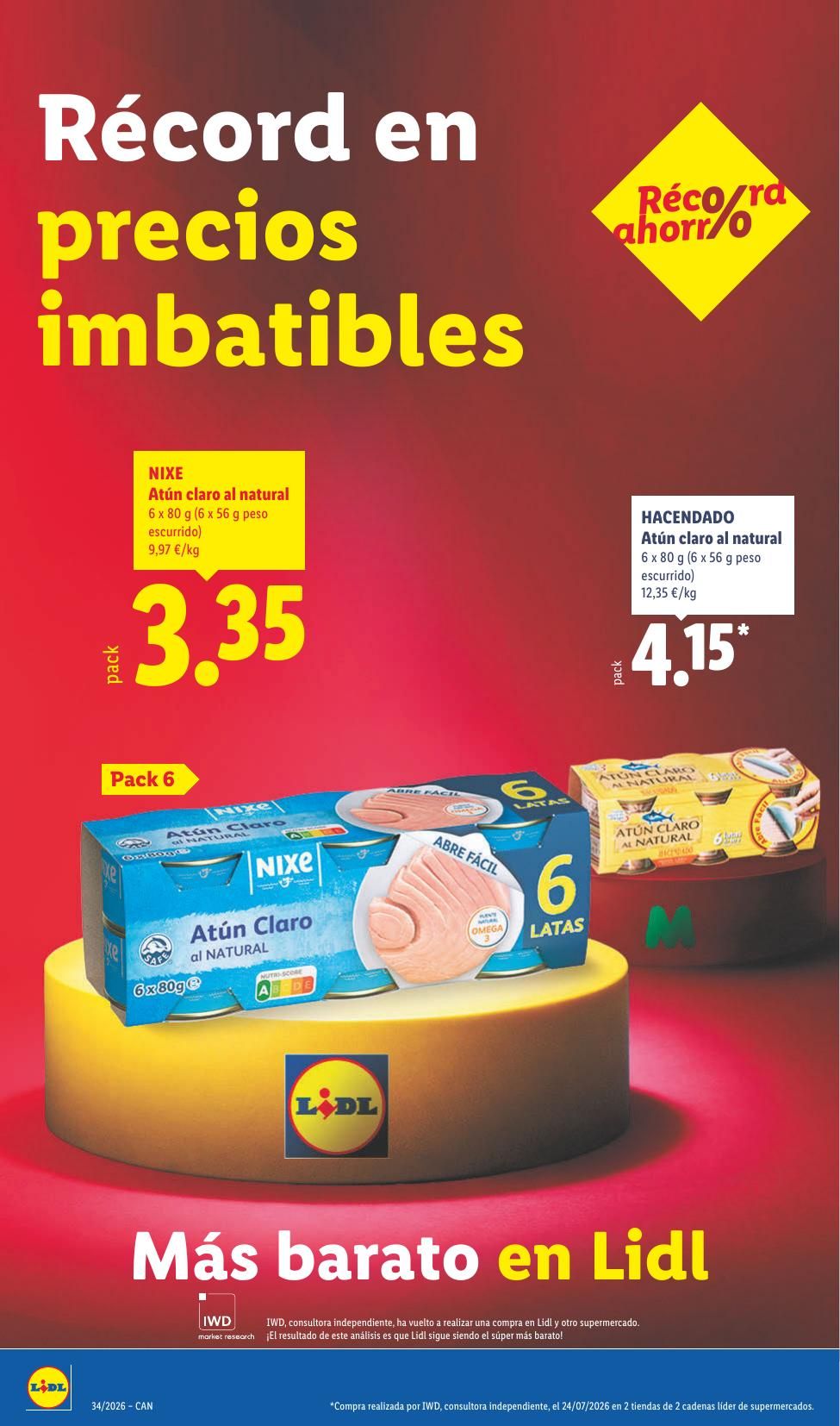 Folleto Lidl Alimentación · 17 de agosto de 2026 – 23 de agosto de 2026 — Página 22