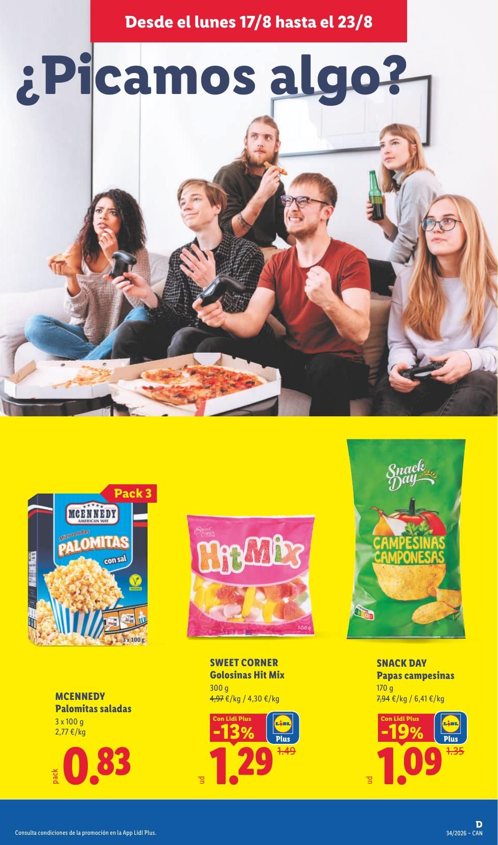 Folleto Lidl Alimentación · 17 de agosto de 2026 – 23 de agosto de 2026 — Página 31