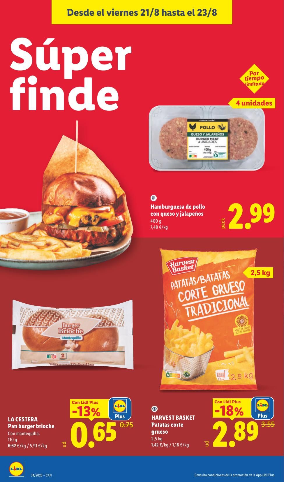 Folleto Lidl Alimentación · 17 de agosto de 2026 – 23 de agosto de 2026 — Página 38