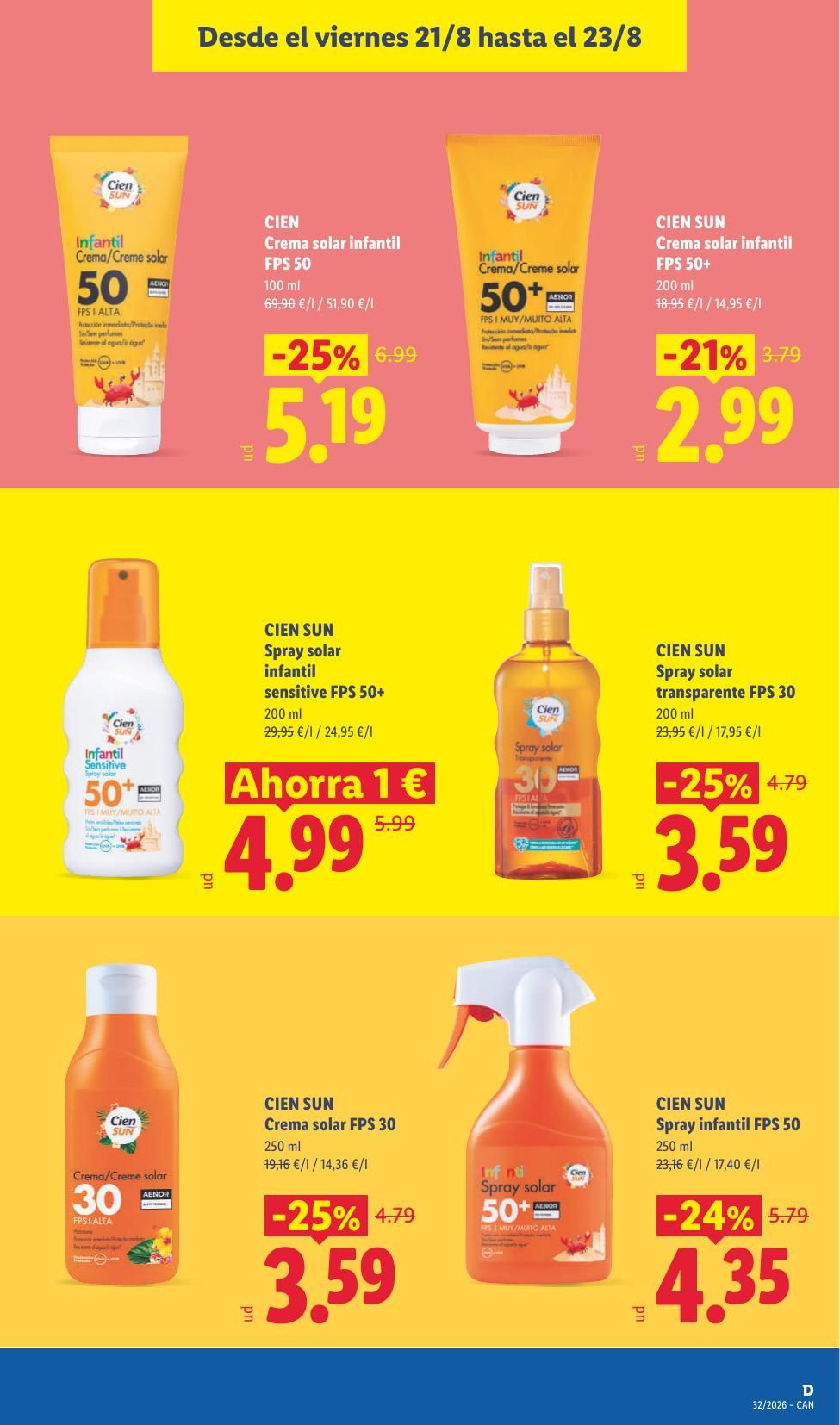 Folleto Lidl Alimentación · 17 de agosto de 2026 – 23 de agosto de 2026 — Página 41