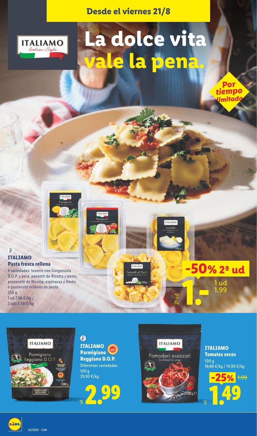 Folleto Lidl Alimentación · 17 de agosto de 2026 – 23 de agosto de 2026 — Página 42