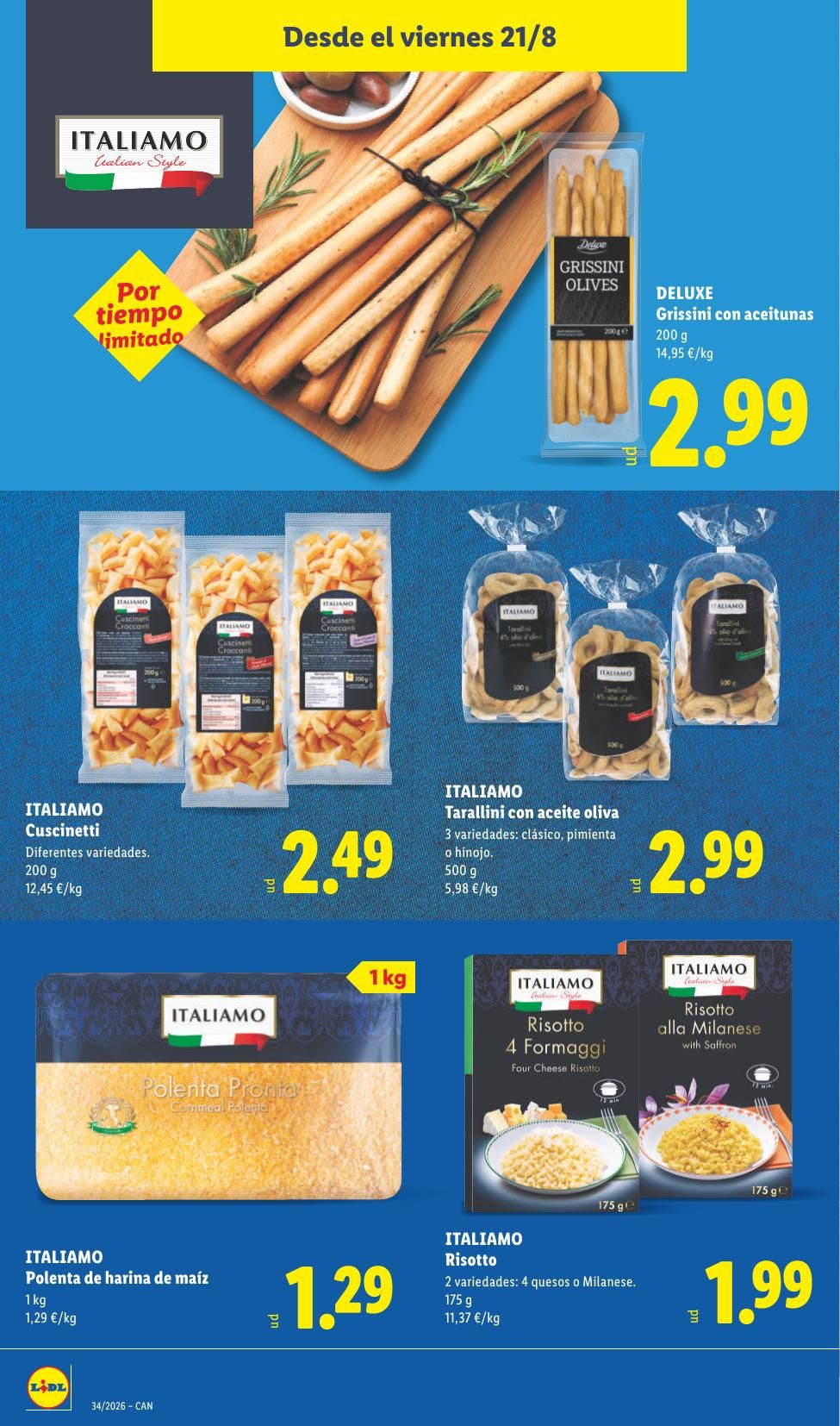 Folleto Lidl Alimentación · 17 de agosto de 2026 – 23 de agosto de 2026 — Página 48