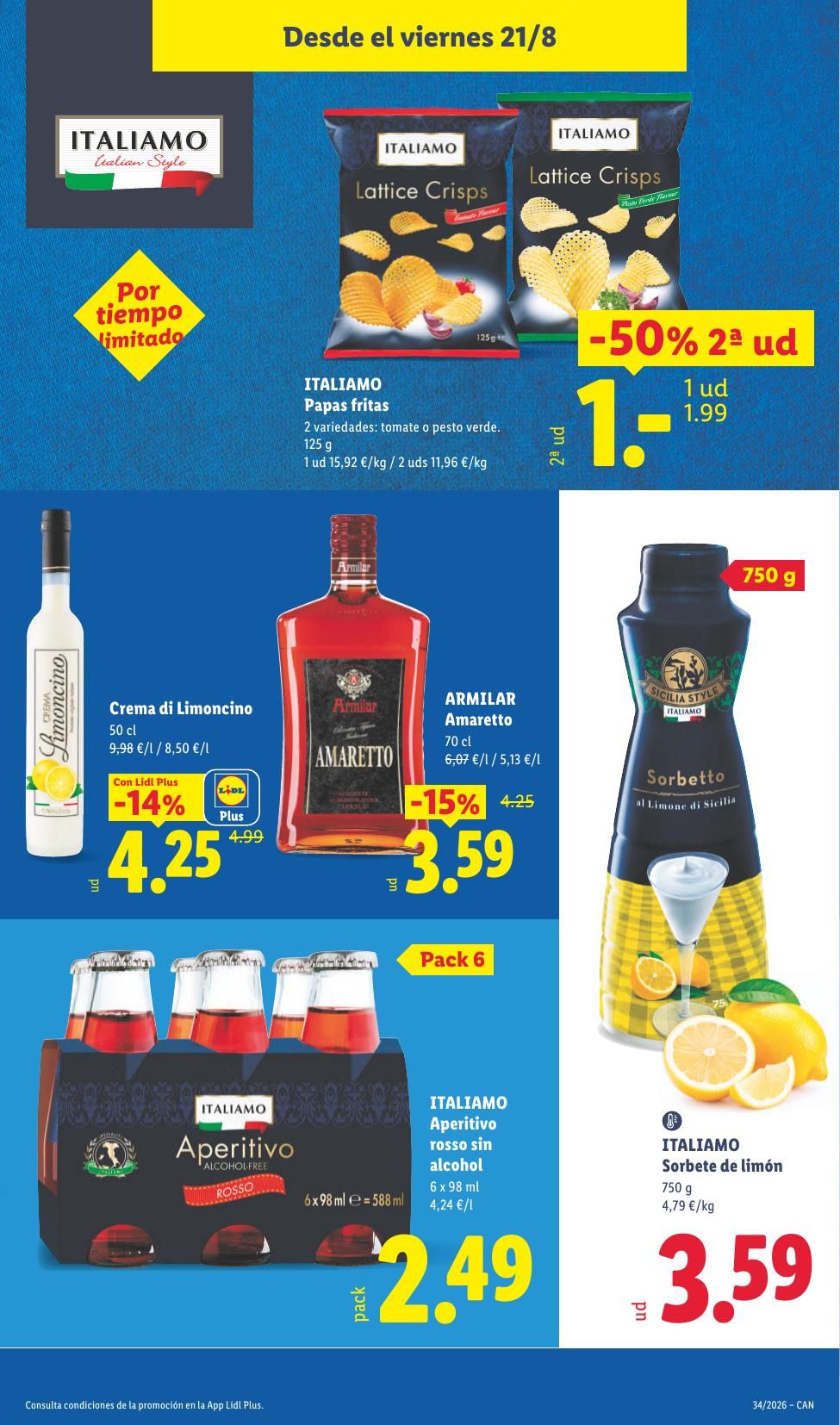 Folleto Lidl Alimentación · 17 de agosto de 2026 – 23 de agosto de 2026 — Página 49
