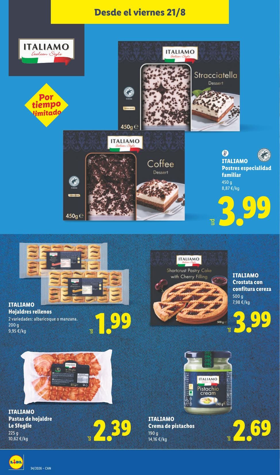 Folleto Lidl Alimentación · 17 de agosto de 2026 – 23 de agosto de 2026 — Página 50