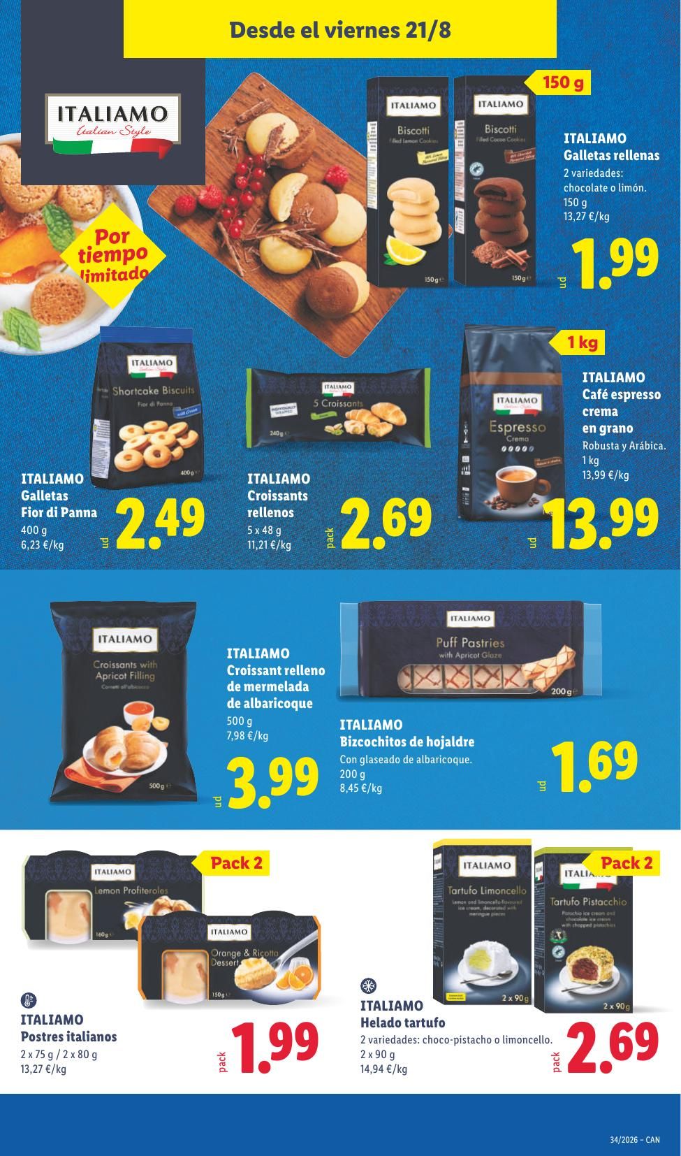 Folleto Lidl Alimentación · 17 de agosto de 2026 – 23 de agosto de 2026 — Página 51
