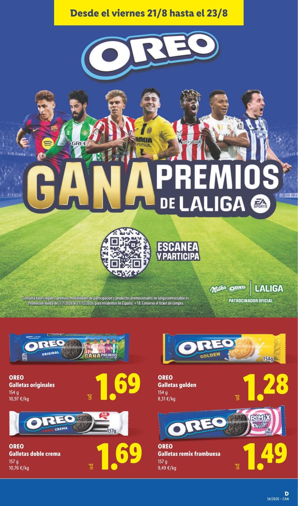 Folleto Lidl Alimentación · 17 de agosto de 2026 – 23 de agosto de 2026 — Página 55