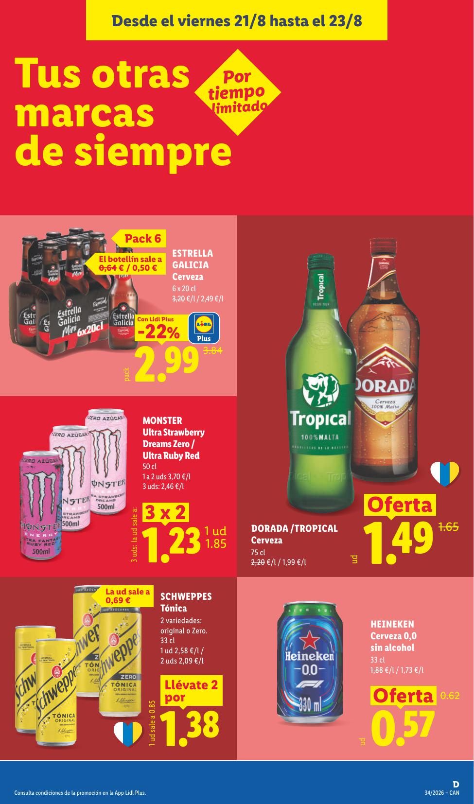 Folleto Lidl Alimentación · 17 de agosto de 2026 – 23 de agosto de 2026 — Página 57