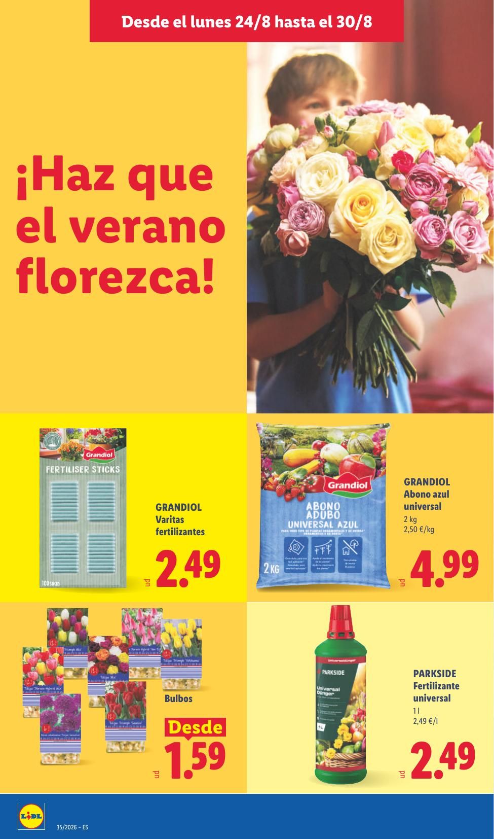 Folleto Lidl Alimentación · 24 de agosto de 2026 – 30 de agosto de 2026 — Página 42