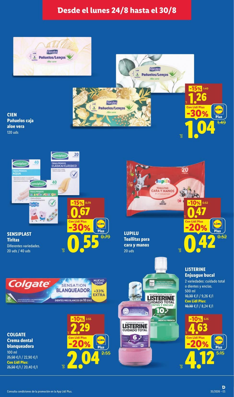 Folleto Lidl Alimentación · 24 de agosto de 2026 – 30 de agosto de 2026 — Página 13