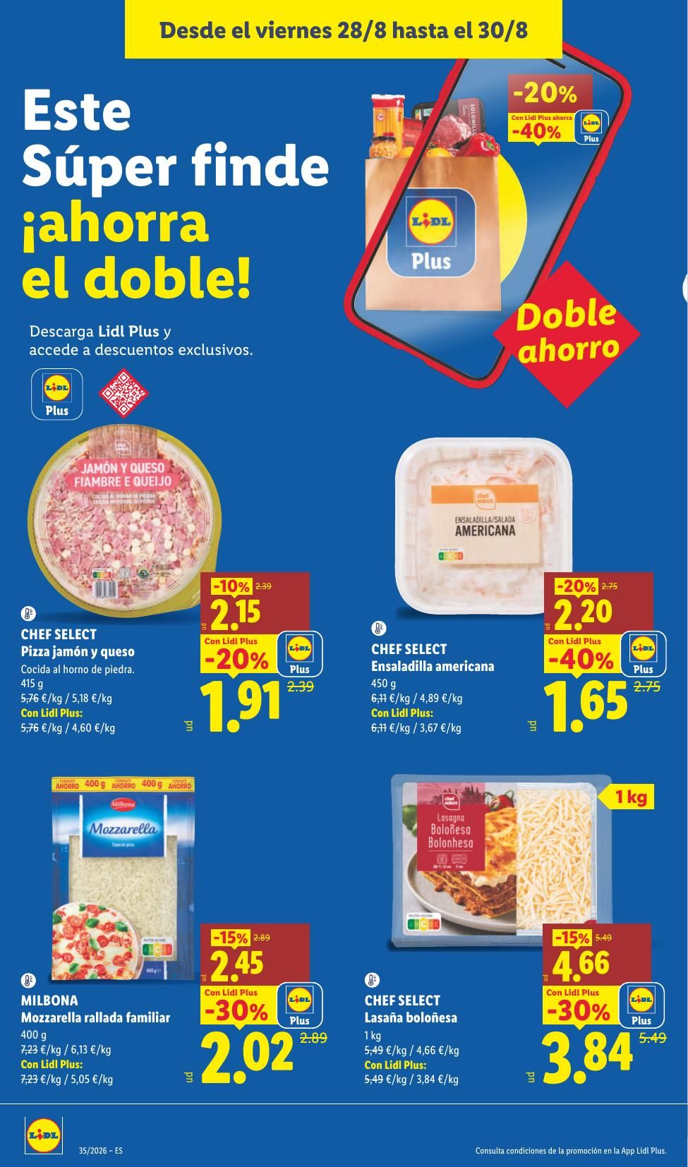 Folleto Lidl Alimentación · 24 de agosto de 2026 – 30 de agosto de 2026 — Página 24