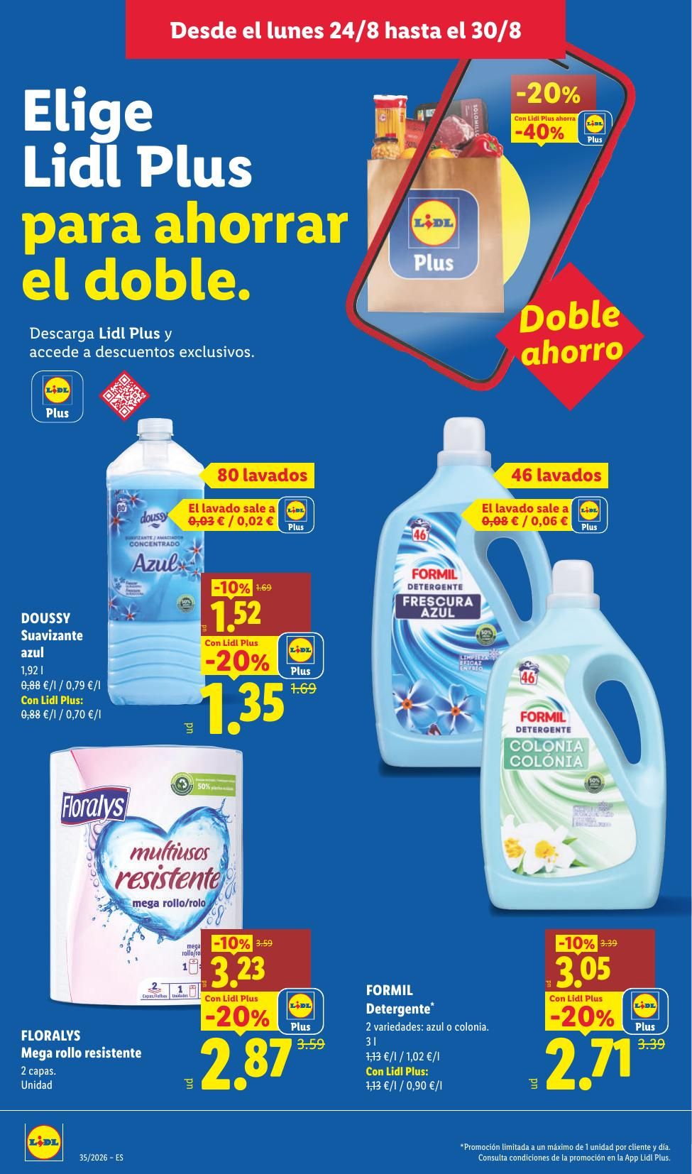 Folleto Lidl Alimentación · 24 de agosto de 2026 – 30 de agosto de 2026 — Página 10