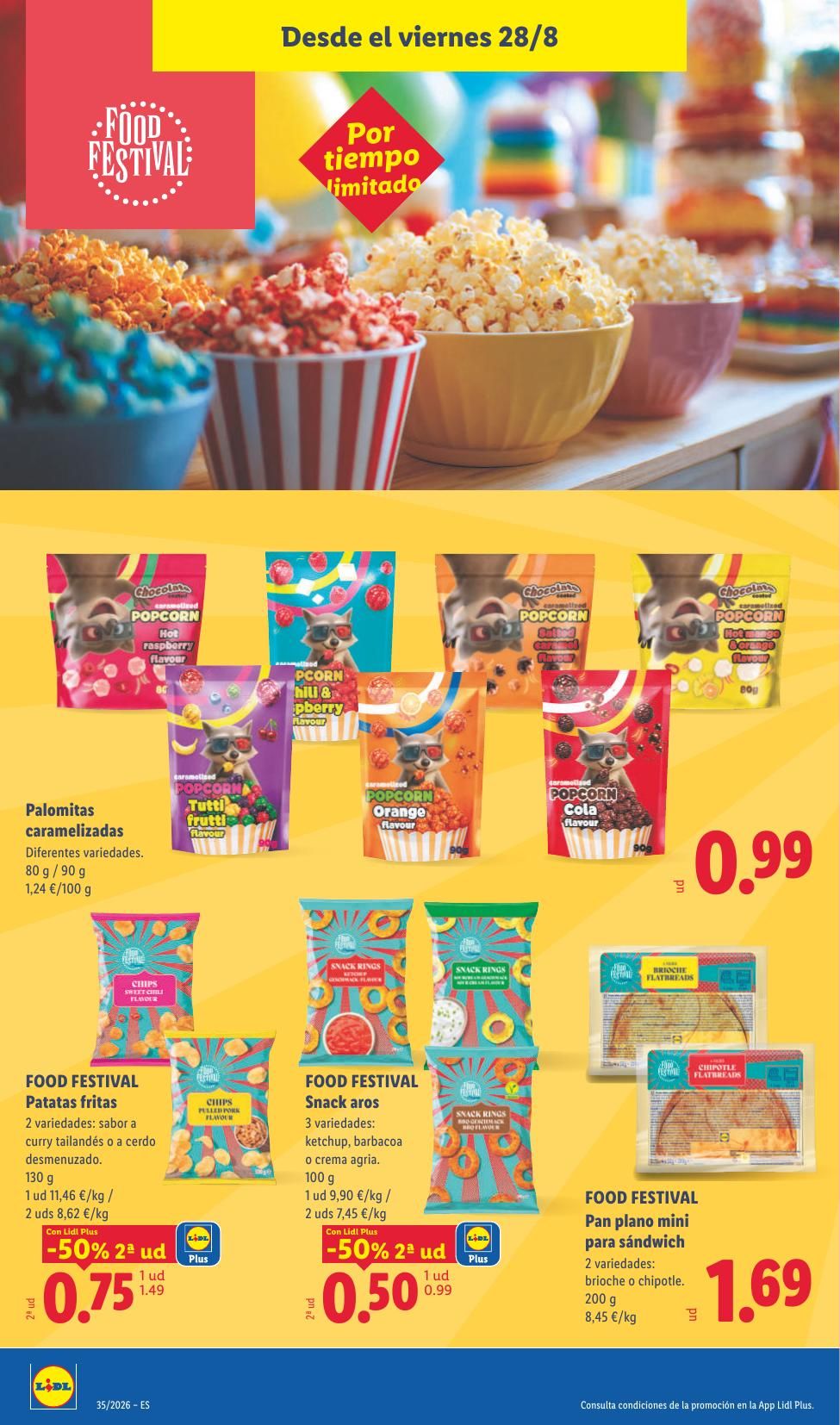 Folleto Lidl Alimentación · 24 de agosto de 2026 – 30 de agosto de 2026 — Página 30