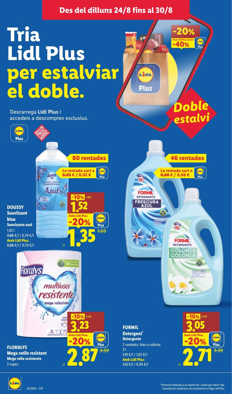 Folleto Lidl Alimentación · 24 de agosto de 2026 – 30 de agosto de 2026 — Página 10