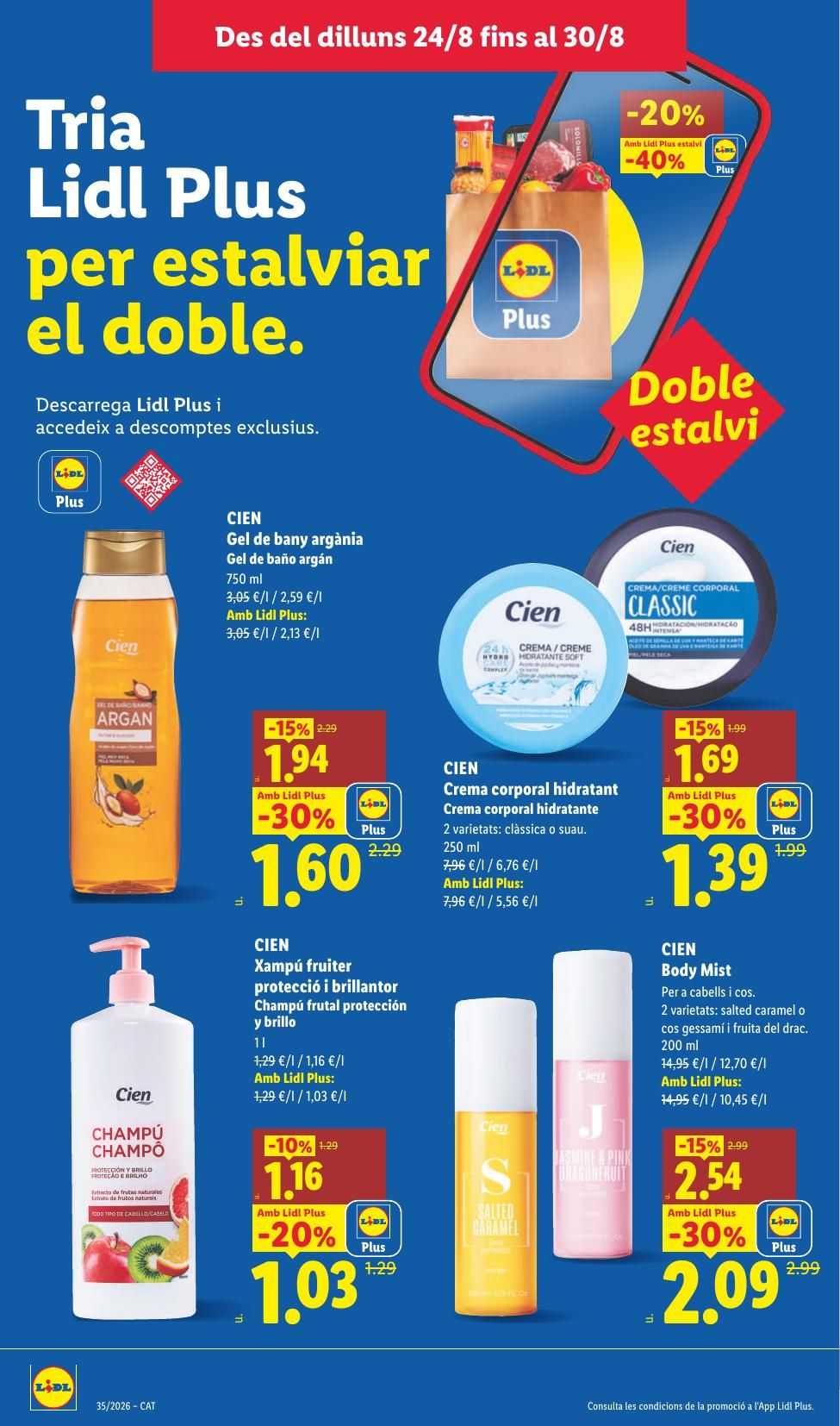 Folleto Lidl Alimentación · 24 de agosto de 2026 – 30 de agosto de 2026 — Página 12