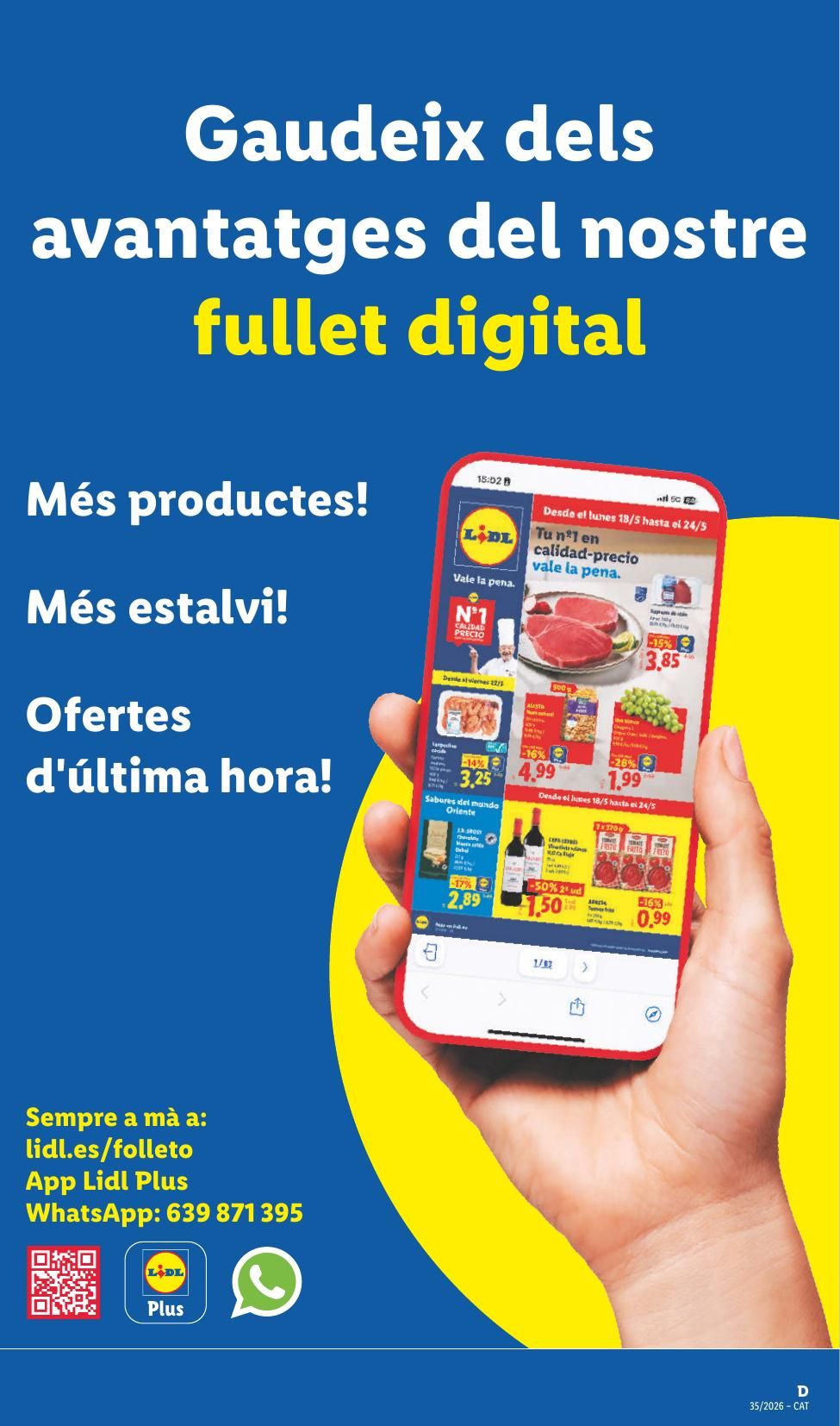 Folleto Lidl Alimentación · 24 de agosto de 2026 – 30 de agosto de 2026 — Página 21