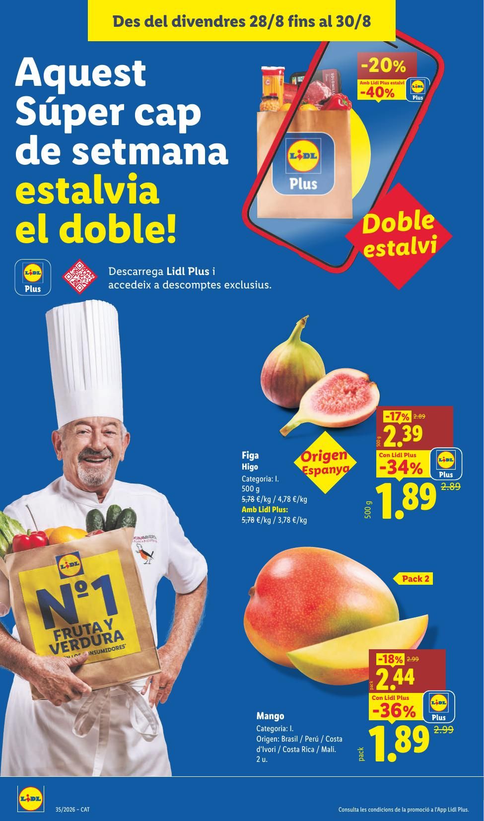 Folleto Lidl Alimentación · 24 de agosto de 2026 – 30 de agosto de 2026 — Página 22