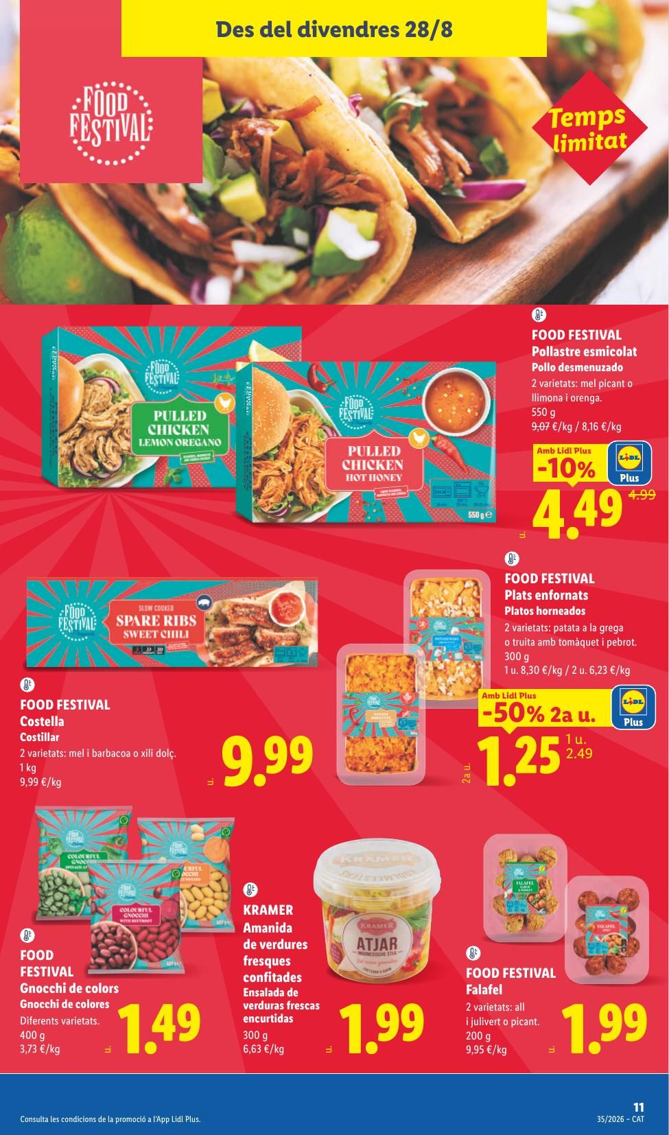 Folleto Lidl Alimentación · 24 de agosto de 2026 – 30 de agosto de 2026 — Página 27