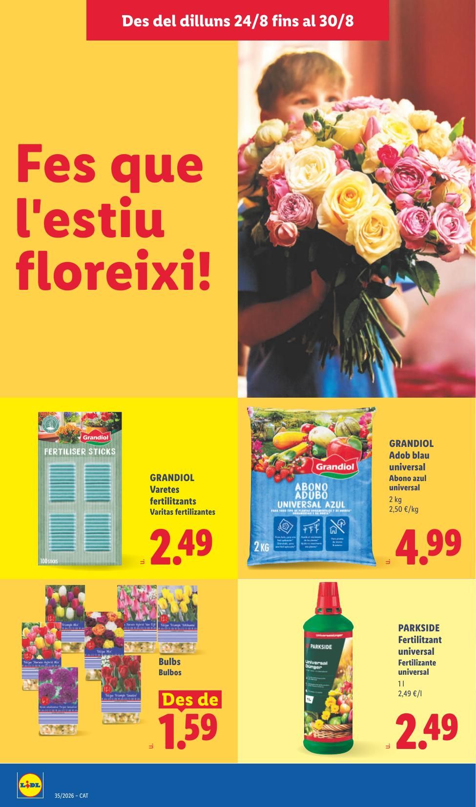 Folleto Lidl Alimentación · 24 de agosto de 2026 – 30 de agosto de 2026 — Página 42
